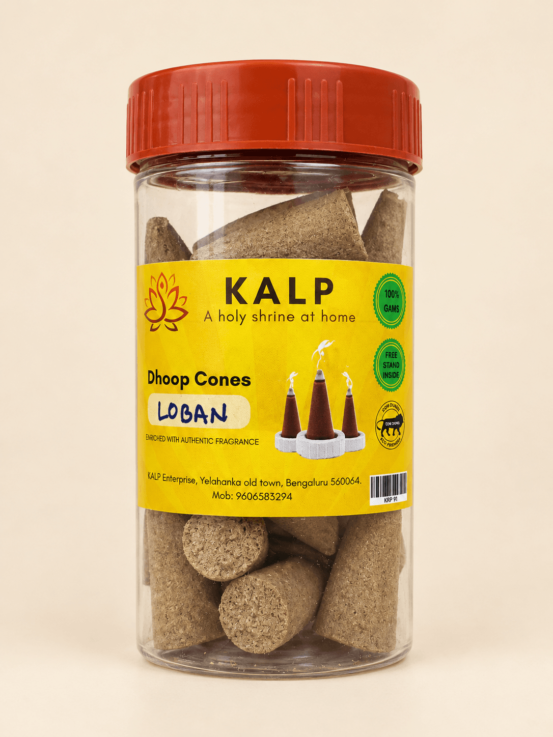 Dhoop Cone — Loban