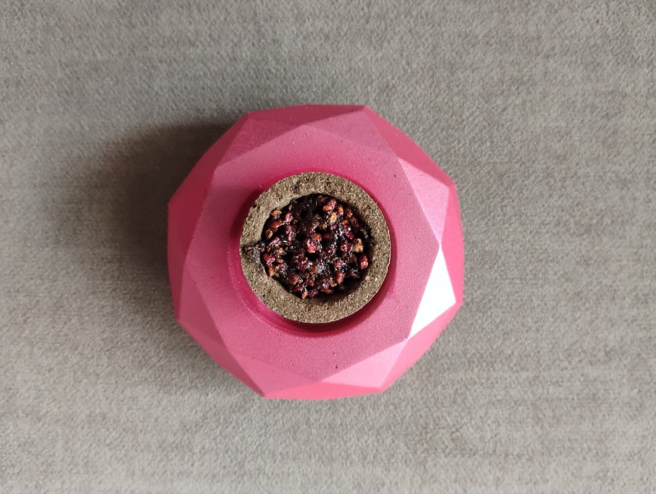 Diamond Holder — Metallic Pink